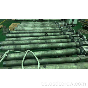 Barril de un solo tornillo de 70 mm para maquinaria de moldeo por soplado LDPE HDPE LLDPE PP zhoushan osd BOLSA DE PLÁSTICO RUIAN ZHANGJIAGANG ZHOUSHAN